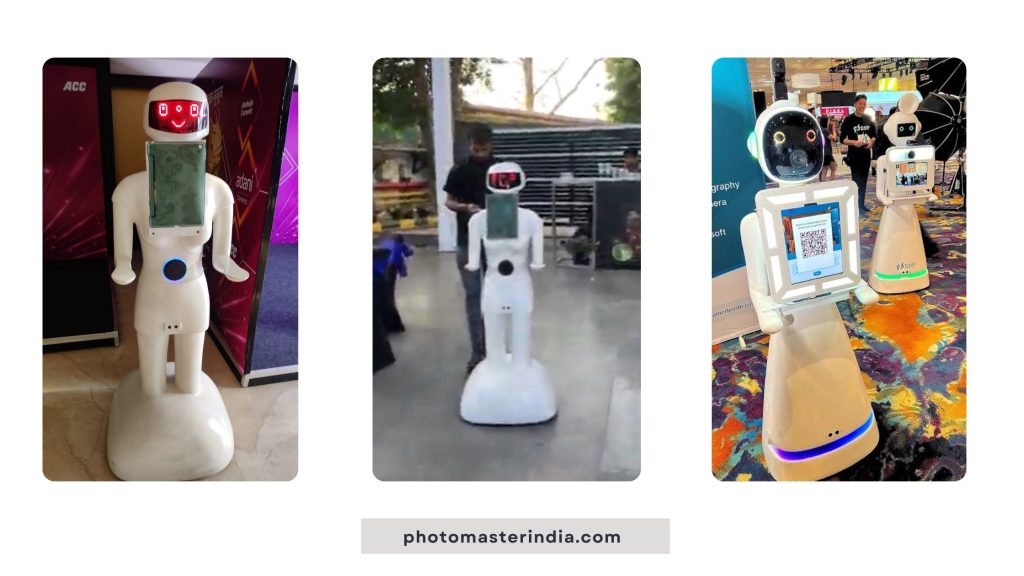 Smart robot photo booth for modern corporate entertainment