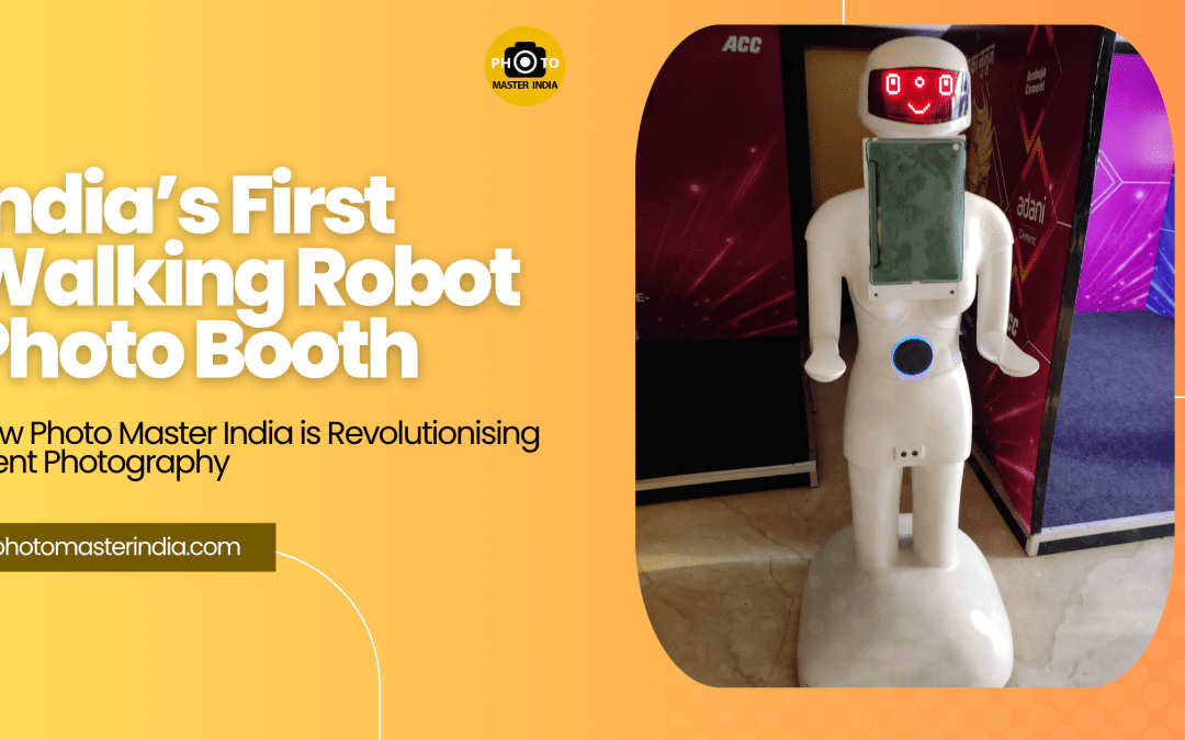 Photo Master India introduces the Walking Robot Photo Booth, transforming event photography with mobility, innovation, and unforgettable guest experiences.
