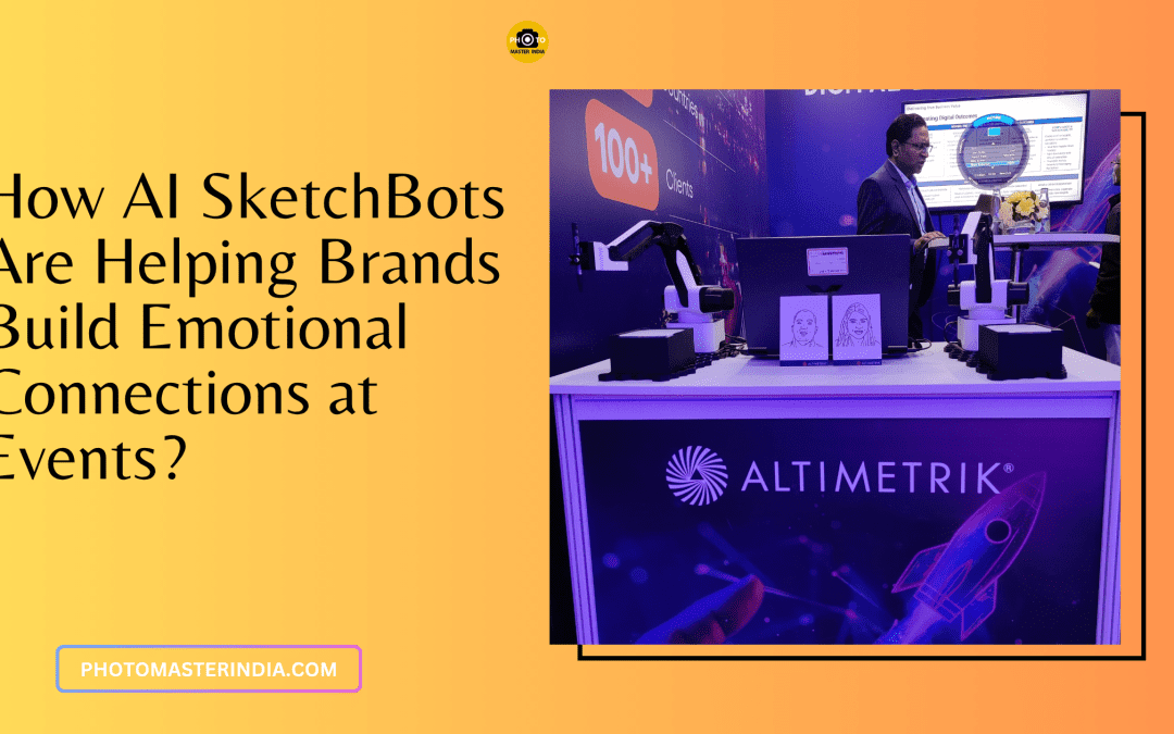 Event Branding with AI SketchBots | Photo Master India