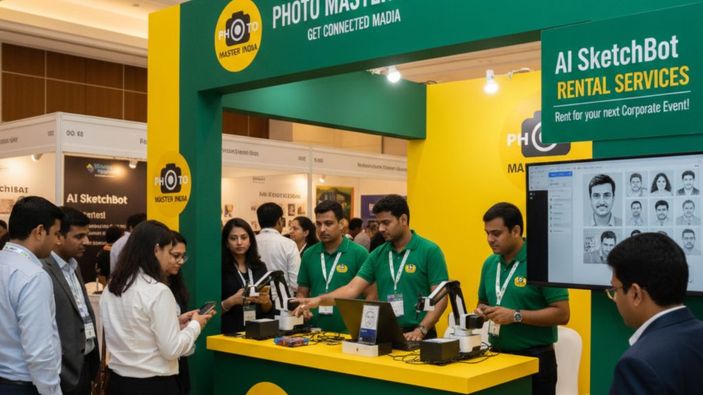 The Rise of AI Sketchbot for Corporate Event Experiences in India
