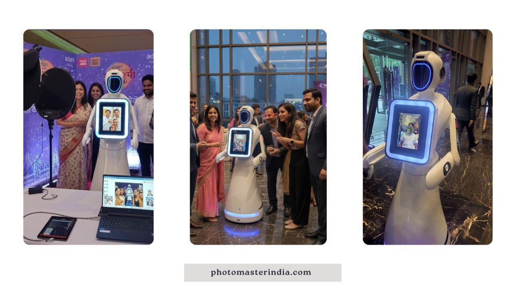 Corporate Events Go Futuristic with AI Robot Booths