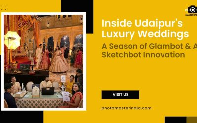 Inside Udaipur’s Luxury Weddings: A Season of Glambot & AI Sketchbot Innovation